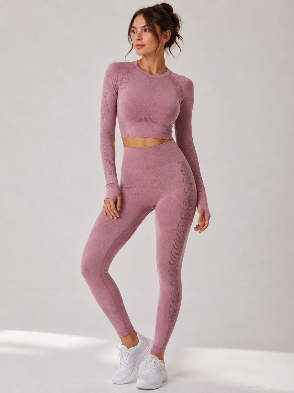 Astoria Activewear Velocity Set in Candy Pink